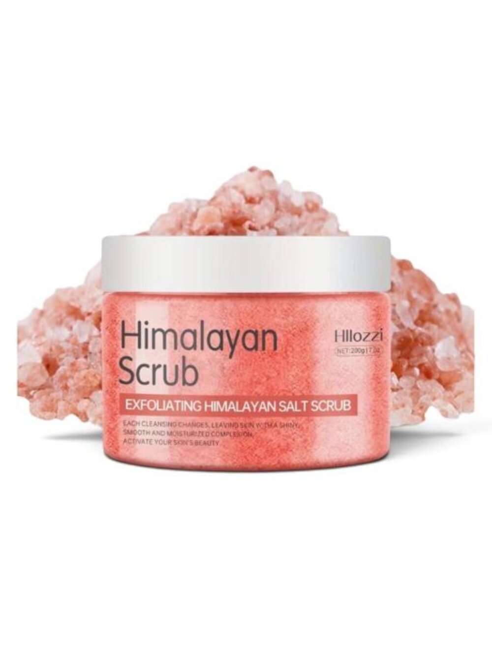 NWT - Exfoliating Salt Body Scrub 200g |Deep exfoliation - Himalayan pink salt